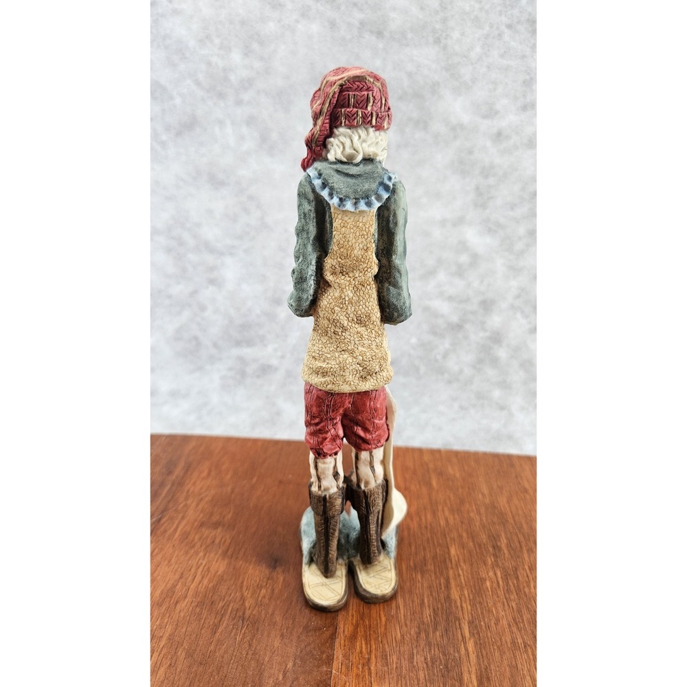 VTG Price Santa's House Christmas Collection Cold Cast #5790‎ 94 8"H "MIKE" - Picture 3 of 5